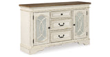 Realyn Chipped White Dining Server from Ashley - Luna Furniture
