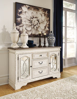 Realyn Chipped White Dining Server from Ashley - Luna Furniture