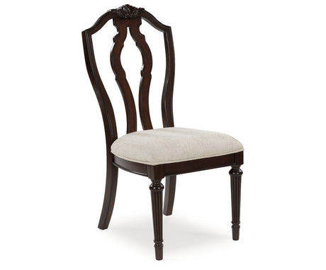 Lavinton Tan/Brown Dining Chair, Set of 2 from Ashley - Luna Furniture