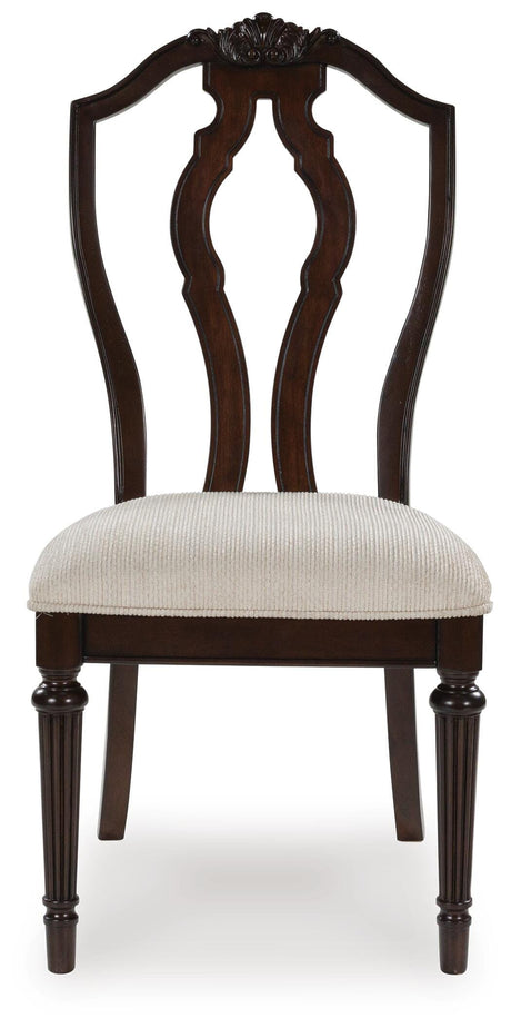Lavinton Brown Extension Dining Table and 4 Chairs from Ashley - Luna Furniture