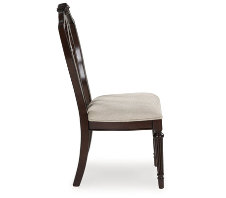 Lavinton Tan/Brown Dining Chair, Set of 2 from Ashley - Luna Furniture