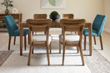 Lyncott Blue/Brown Dining Chair, Set of 2 from Ashley Furniture - Luna Furniture