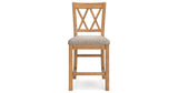 Havonplane Counter Height Dining Table and 8 Barstools in Brown from Ashley - Luna Furniture