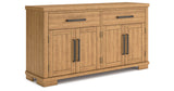 Havonplane Brown Dining Server from Ashley Furniture - Luna Furniture