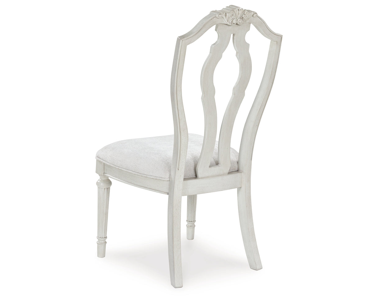 Montelaine Antique White Dining Chair, Set of 2 from Ashley - Luna Furniture