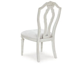 Montelaine Antique White Dining Chair, Set of 2 from Ashley - Luna Furniture