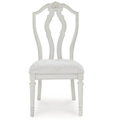 Montelaine Antique White Dining Chair, Set of 2 from Ashley - Luna Furniture