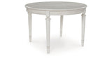 Montelaine Antique White Dining Extension Table from Ashley Furniture - Luna Furniture