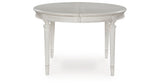 Montelaine Antique White Dining Extension Table from Ashley Furniture - Luna Furniture