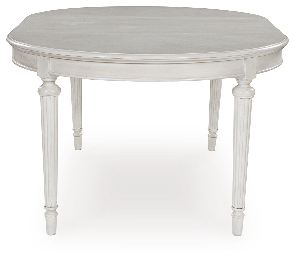 Montelaine Antique White Extension Dining Table and 4 Chairs from Ashley - Luna Furniture