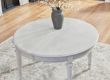 Montelaine Antique White Dining Extension Table from Ashley Furniture - Luna Furniture