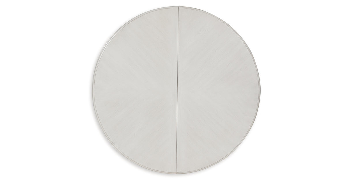 Montelaine Antique White Dining Extension Table from Ashley Furniture - Luna Furniture