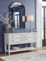 Montelaine Antique White Dining Server from Ashley - Luna Furniture