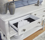Montelaine Antique White Dining Server from Ashley - Luna Furniture
