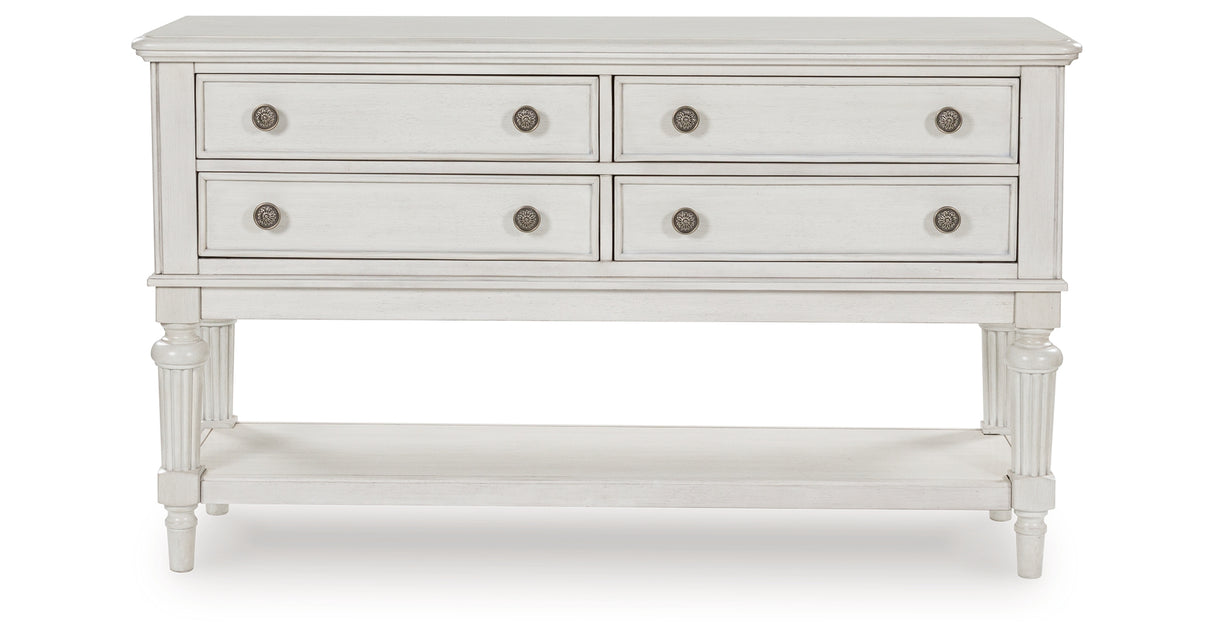 Montelaine Antique White Dining Server from Ashley - Luna Furniture