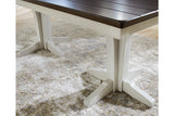 Darborn Gray/Brown Dining Table from Ashley - Luna Furniture