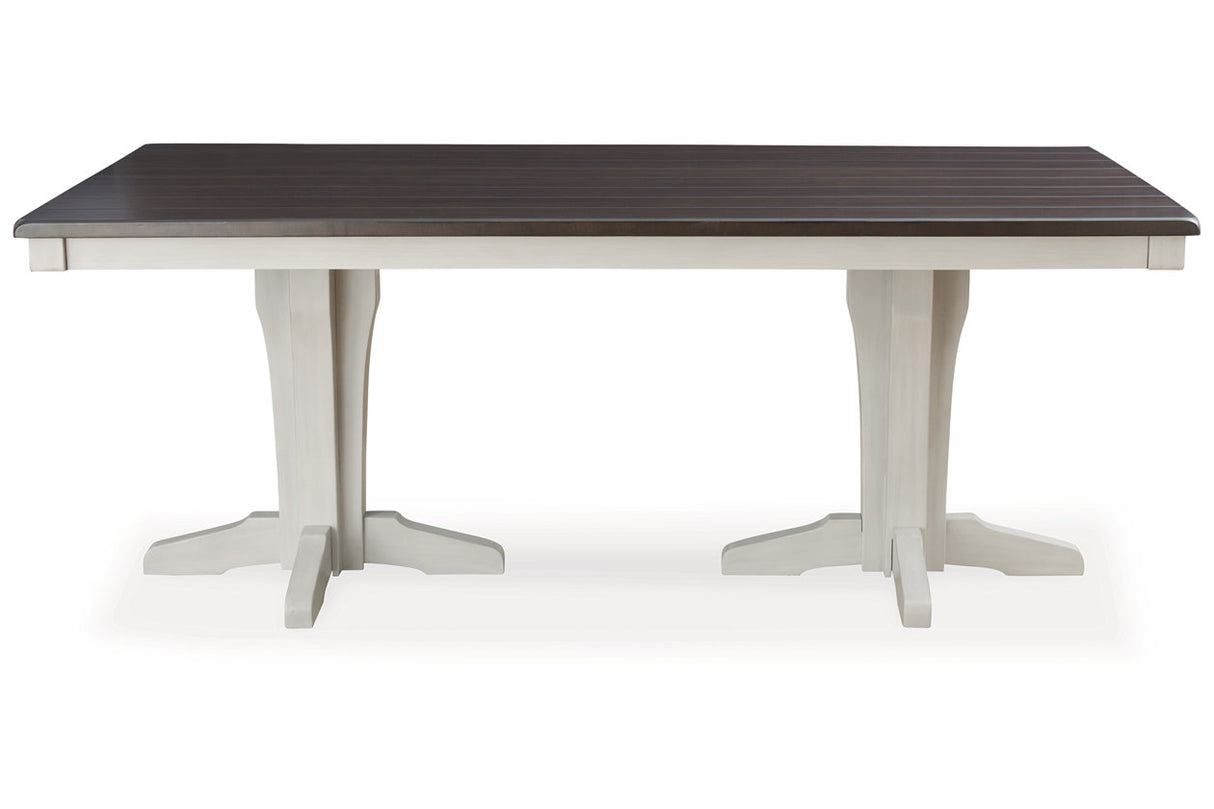 Darborn Gray/Brown Dining Table from Ashley - Luna Furniture