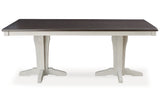 Darborn Gray/Brown Dining Table from Ashley - Luna Furniture