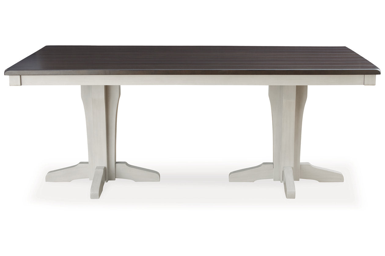 Darborn Gray/Brown Dining Table from Ashley - Luna Furniture