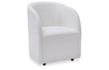 Rowanbeck Ivory Dining Chair, Set of 2 from Ashley Furniture - Luna Furniture