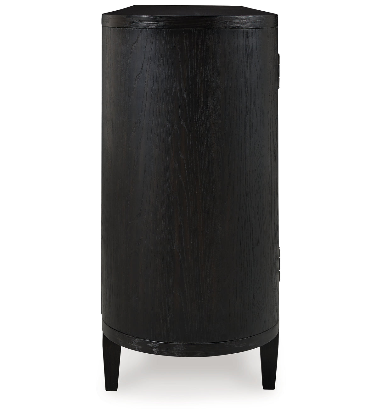 Rowanbeck Dining Table and 6 Chairs with Storage in Black from Ashley Furniture - Luna Furniture