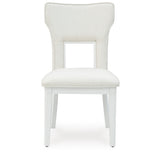Chalanna White Dining Table and 10 Chairs with Server from Ashley Furniture - Luna Furniture