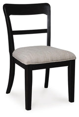 Greddinton Brown/Black Extension Dining Table and 4 Chairs from Ashley Furniture - Luna Furniture