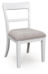 Greddinton White Dining Chair, Set of 2 from Ashley Furniture - Luna Furniture