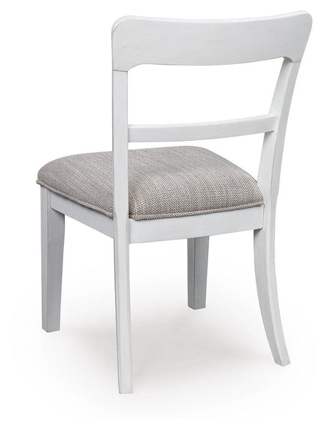 Greddinton White Dining Table and 6 Chairs from Ashley Furniture - Luna Furniture