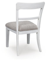 Greddinton White Dining Chair, Set of 2 from Ashley Furniture - Luna Furniture