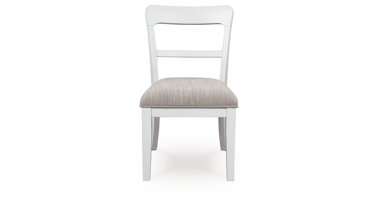 Greddinton White Dining Chair, Set of 2 from Ashley Furniture - Luna Furniture