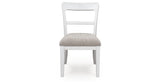Greddinton White Dining Chair, Set of 2 from Ashley Furniture - Luna Furniture