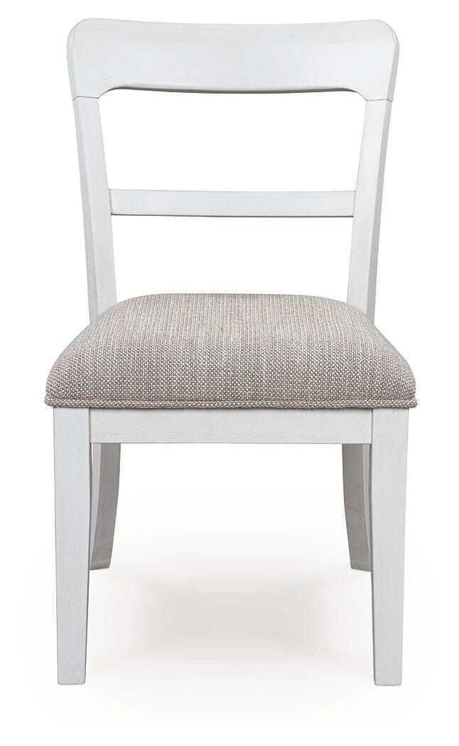 Greddinton White Dining Chair, Set of 2 from Ashley Furniture - Luna Furniture
