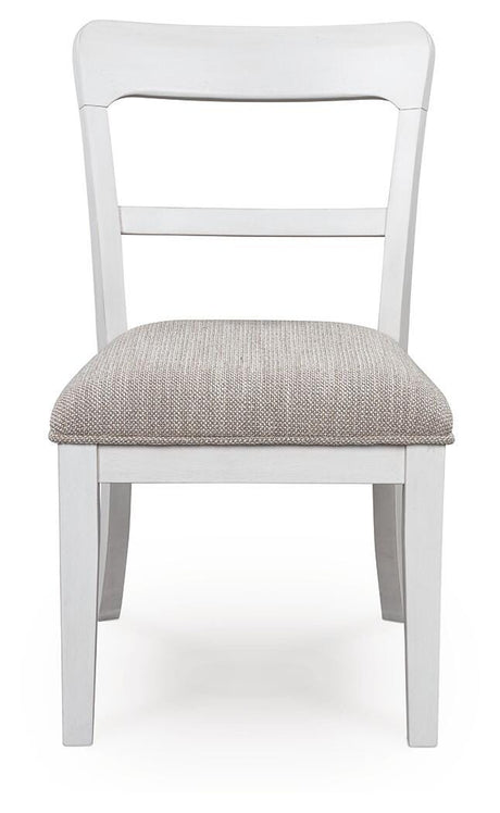 Greddinton White Dining Chair, Set of 2 from Ashley Furniture - Luna Furniture