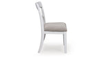 Greddinton White Dining Chair, Set of 2 from Ashley Furniture - Luna Furniture