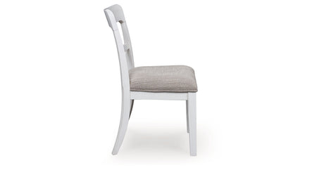 Greddinton White Dining Chair, Set of 2 from Ashley Furniture - Luna Furniture