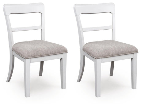 Greddinton White Dining Chair, Set of 2 from Ashley - Luna Furniture