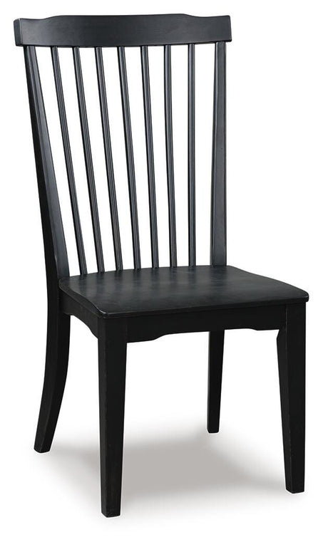 Greddinton Brown/Black Dining Table and 6 Chairs from Ashley Furniture - Luna Furniture