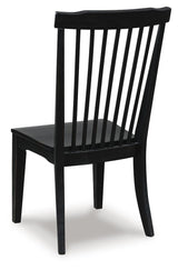 Greddinton Brown/Black Dining Table and 4 Chairs from Ashley Furniture - Luna Furniture