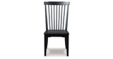 Greddinton Black Dining Chair, Set of 2 from Ashley Furniture - Luna Furniture