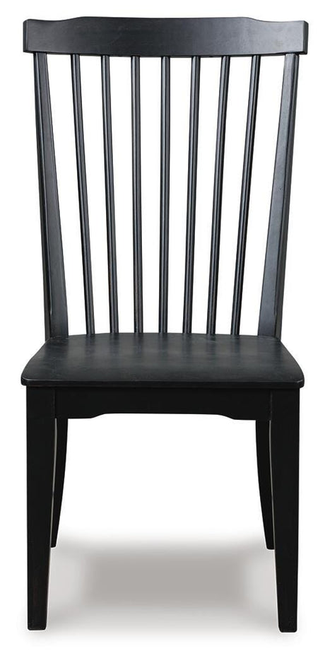 Greddinton Brown/Black Dining Table and 4 Chairs from Ashley Furniture - Luna Furniture