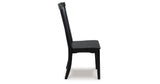 Greddinton Black Dining Chair, Set of 2 from Ashley Furniture - Luna Furniture