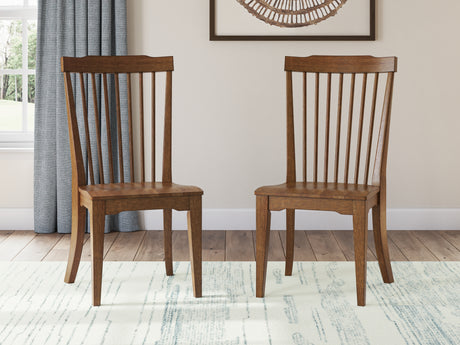 Greddinton Brown Dining Table and 6 Chairs from Ashley - Luna Furniture