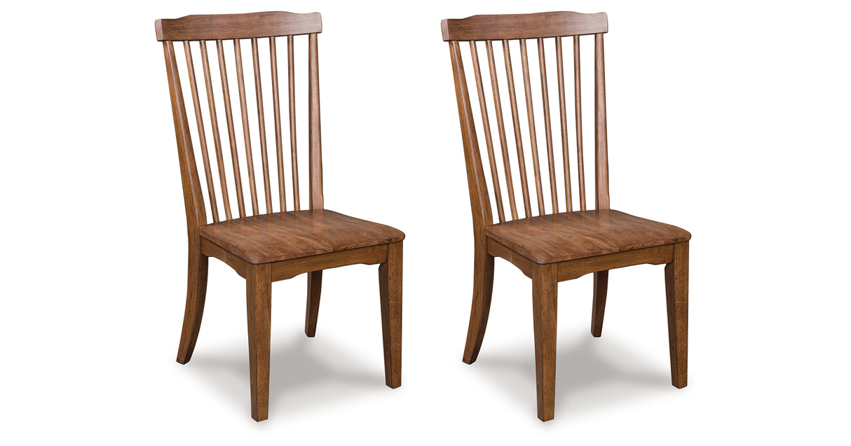 Greddinton Brown Dining Chair, Set of 2 from Ashley Furniture - Luna Furniture
