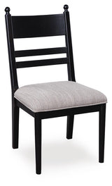 Greddinton Brown/Black Dining Table and 4 Chairs from Ashley - Luna Furniture