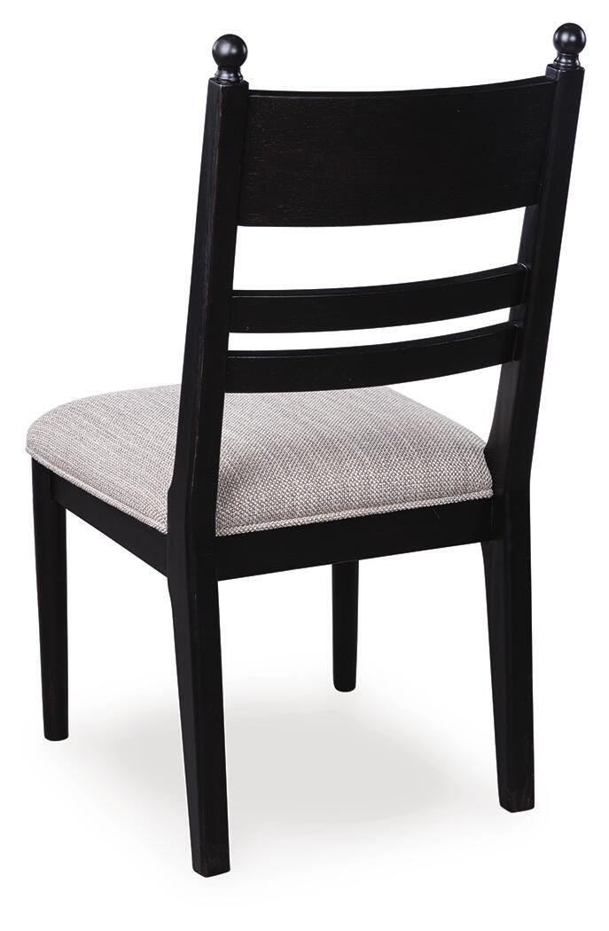 Greddinton Brown/Black Dining Table and 4 Chairs from Ashley - Luna Furniture
