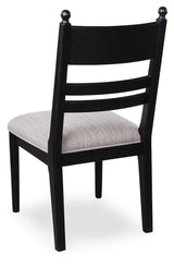 Greddinton Brown/Black Dining Table and 4 Chairs from Ashley - Luna Furniture