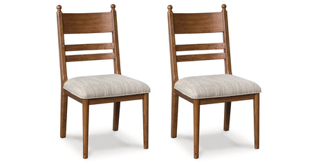 Greddinton Brown Dining Chair, Set of 2 from Ashley Furniture - Luna Furniture
