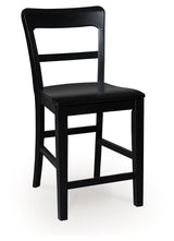 Greddinton Brown/Black Counter Height Dining Table and 4 Barstools from Ashley Furniture - Luna Furniture