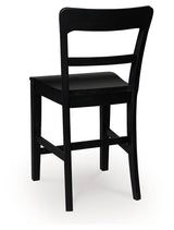 Greddinton Brown/Black Counter Height Dining Table and 4 Barstools from Ashley Furniture - Luna Furniture